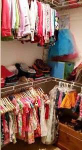 Perfectly organized closets