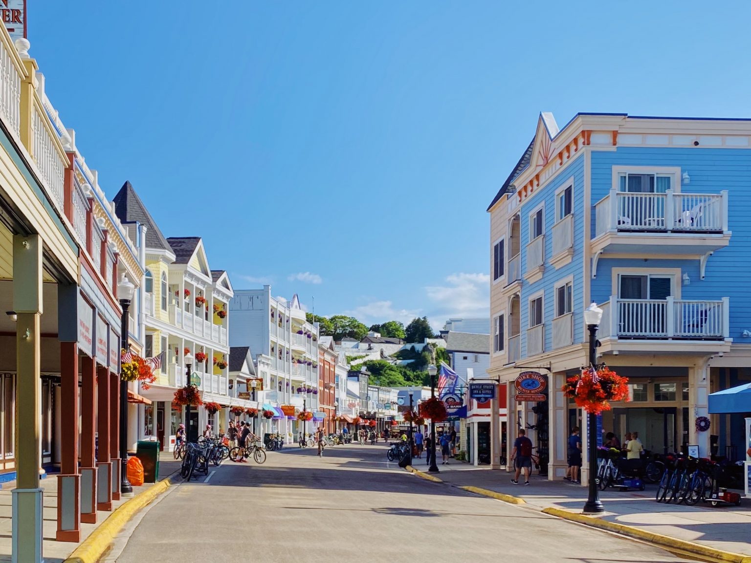 Mackinac Island bike ride