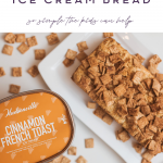 Two- Ingredient Ice Cream Bread
