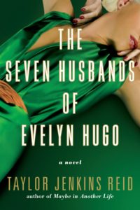 book club book cover, "The Seven Husbands" of Evelyn Hugo
