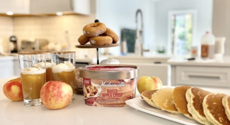 Create a Cozy Fall Brunch with Hudsonville Ice Cream