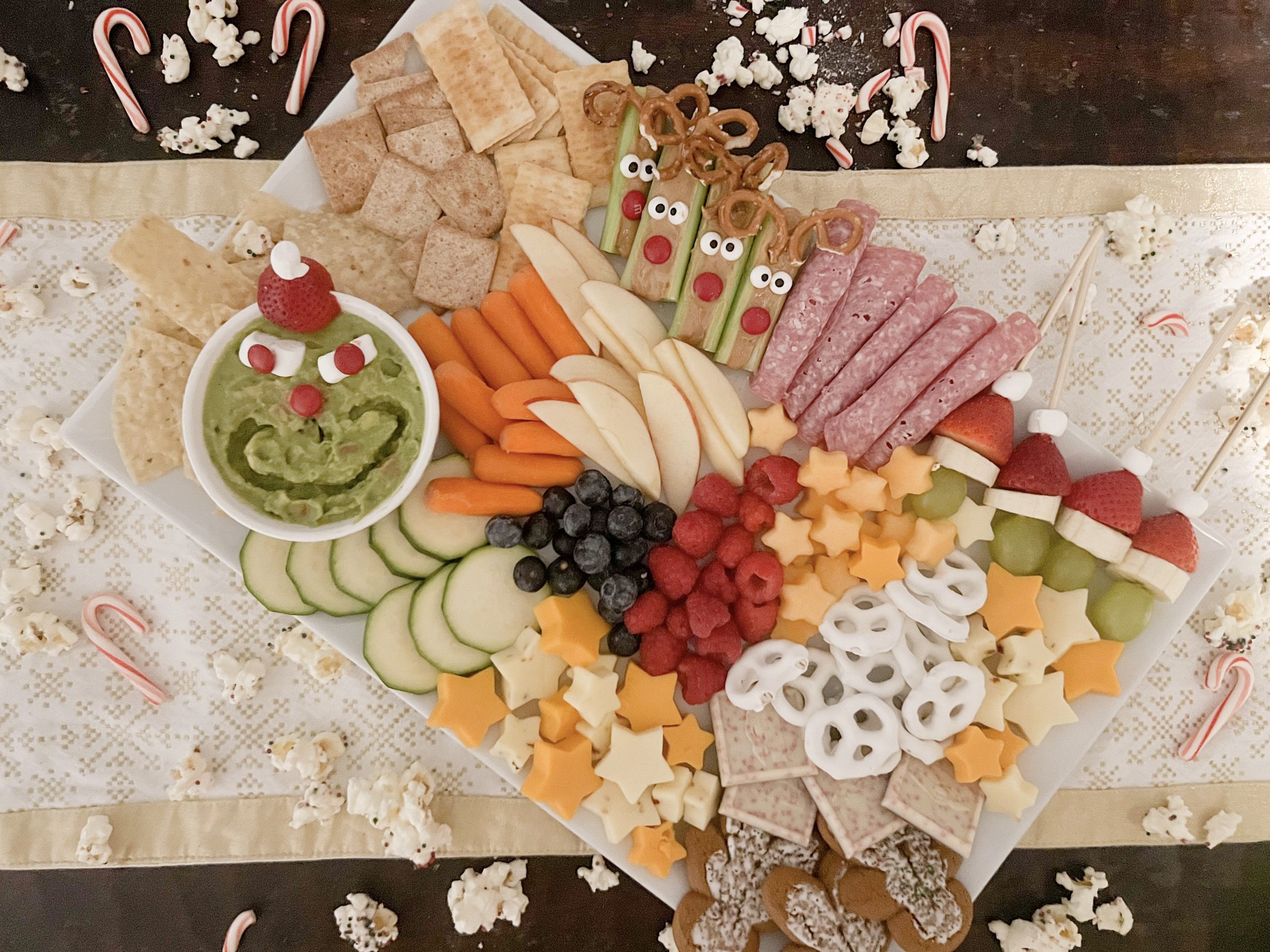 Christmas Charcuterie Boards for Kids